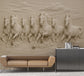 3D seven horses mural wallpaper for living room - view 5