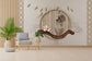3D decorative metal wall art wallpaper - view 2