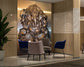 3D Lord Ganesha mural wallpaper