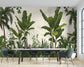 Banana leaf tropical botanical wallpaper - view 5