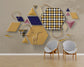 3D geometric design and deer wallpaper - view 2
