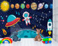 Solar system planets wallpaper for kids room - view 3