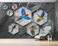 Modern parrot wallpaper - view 2