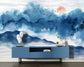 Ocean painting design wallpaper - view 3