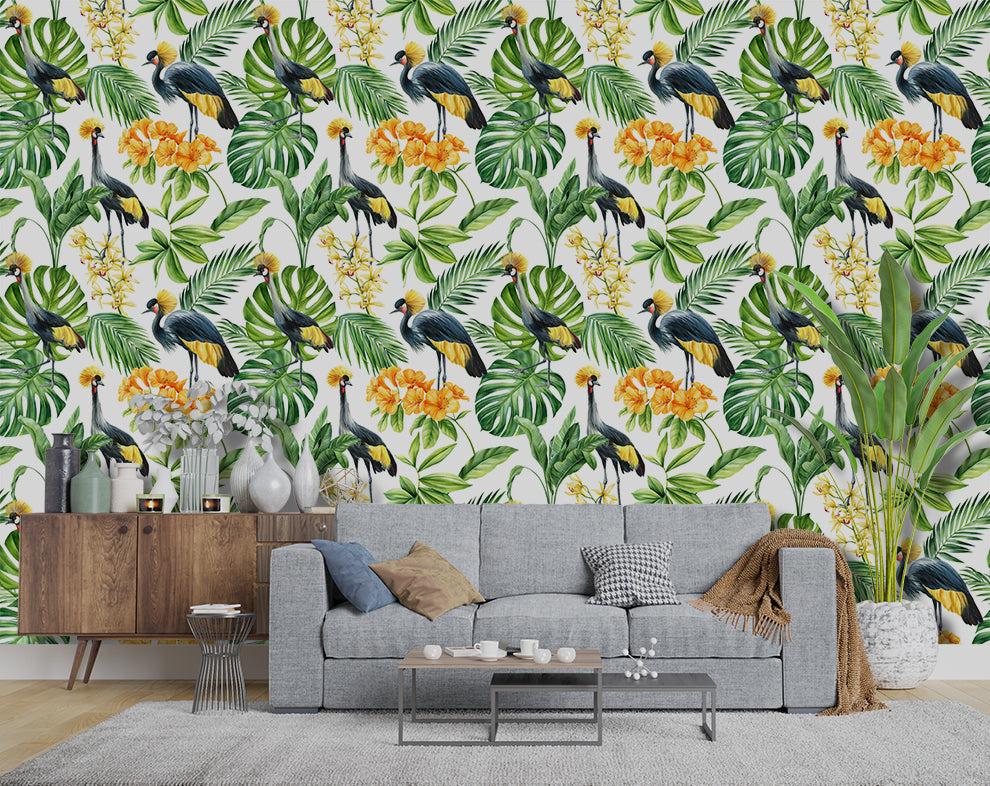The Tropical Jungle Wallpaper Vintage Wallpaper