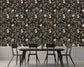 Dark Tropical Leaves And Tiger Wallpaper Rolls