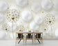 3D dandelion ball bedroom wallpaper - view 3