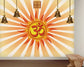 Pooja Room - OM Art Wallpaper for Pooja Room