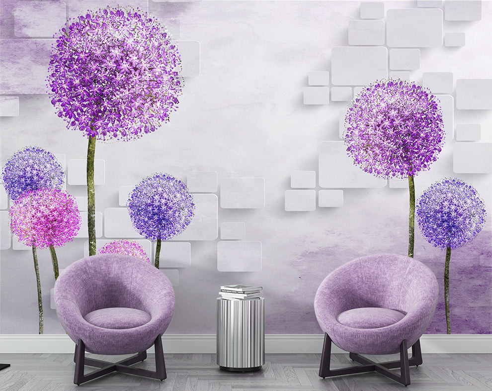 Pink And Purple Lavender Flowers Wallpaper