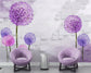 Pink and purple lavender flowers wallpaper - view 2