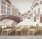 3D sketch city art mural - view 3
