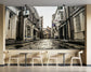 Old street town 3D wall mural - view 4