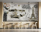 European retro architecture wall mural - view 4