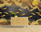 3D golden fish swimming wallpaper - view 3