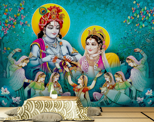 Lord Radha Krishna Wallpaper For Wall