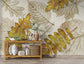 3D tropical plant leaves wallpaper - view 4