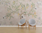 Chinoiserie crane bedroom wallpaper - view 5