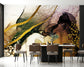 Dining Room - Abstract Marble Texture Wallpaper