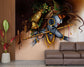 Krishna flute wall art wallpaper for pooja room