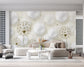 3D dandelion ball bedroom wallpaper - view 4