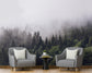 Foggy forest mountain nature wallpaper - view 5