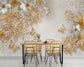 Diamond jewelry style floral wallpaper - view 4