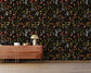 Dark Botanical Wallpaper Mushroom Wallpaper