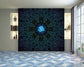 Pooja Room - Om Symbol Mandala Art Wallpaper