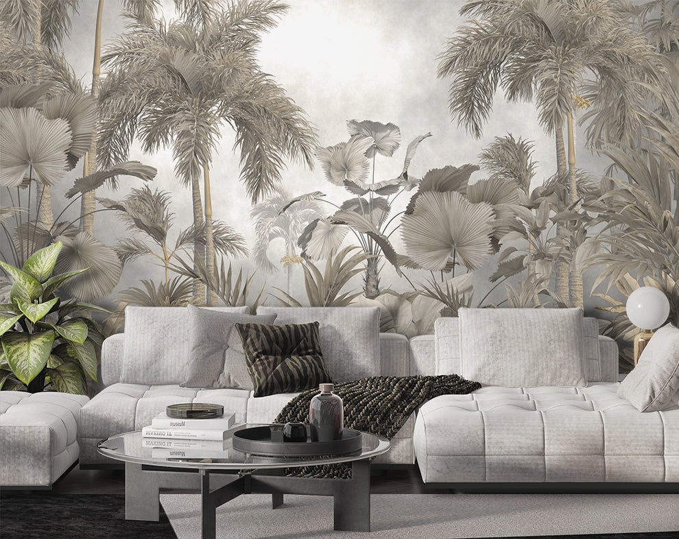 Tropical Palm Forest Wallpaper