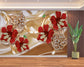 Luxury 3D jewelry floral wallpaper - view 3