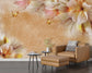 Beige love fantasy floral wallpaper - view 2
