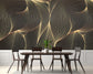 Dining Room - Gold Screen Art 3D Classic Wall Covering Wallpaper - view 2