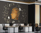 3D creative bookshelf wallpaper - view 4