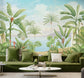 Tropical green forest wallpaper - view 4
