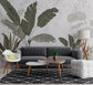 Tropical banana leaf wallpaper - view 4