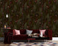 Vintage Dark Botanical Wallpaper Roll