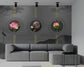 Chinese style 3D lotus flowers wallpaper - view 3