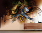 Krishna flute wall art wallpaper for pooja room - view 5