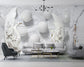 Luxury White Swan Wallpaper