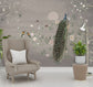 Peacock chinoiserie wallpaper - view 6