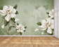 Magnolia flowers botanical wallpaper - view 4