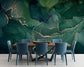 Green abstract marble wallpaper for wall - view 5