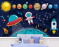 Solar system planets wallpaper for kids room - view 5