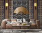 Creative modern 3D bedroom wallpaper - view 6