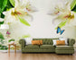 Flowers and butterfly wallpaper - view 4