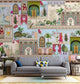 Traditional Indian art mural wallpaper - view 5