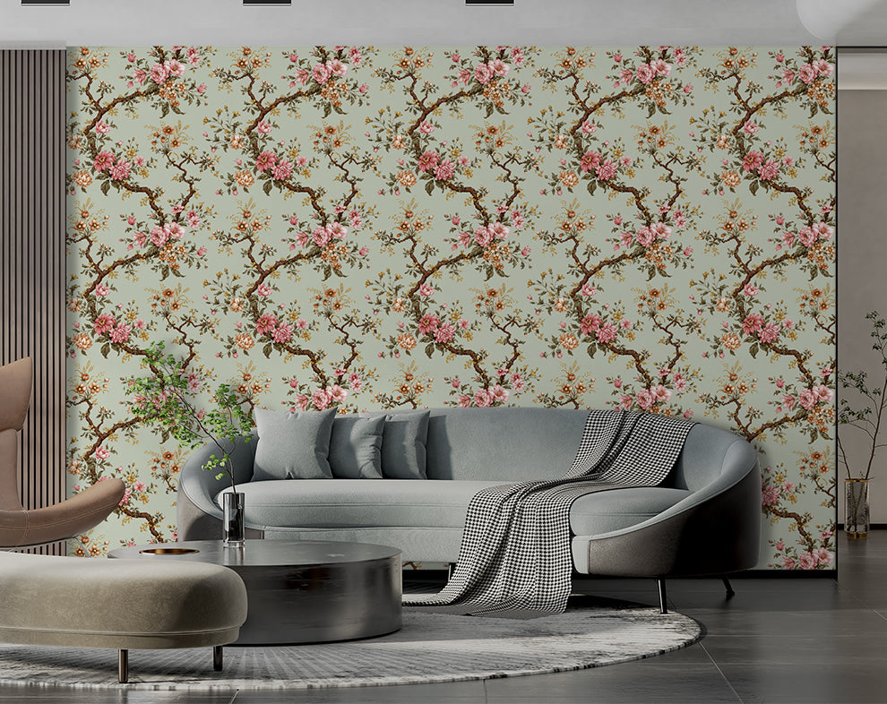 Beautiful Floral & Botanical Flower Design Wallpaper