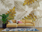 3D tropical plant leaves wallpaper - view 6