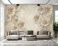 Pearl Flower Design Customized Wallpaper