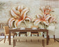 3D Murals Orchids Lily Flowers Wallpaper
